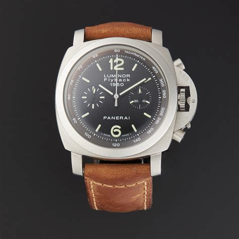 panerai luminor flyback 1950 date|luminor panerai daylight price.